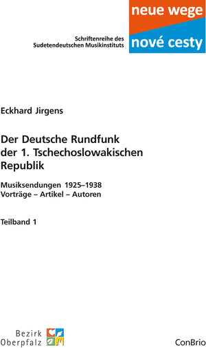Buchcover Der Deutsche Rundfunk der 1. Tschechoslowakischen Republik | Eckhard Jirgens | EAN 9783940768698 | ISBN 3-940768-69-3 | ISBN 978-3-940768-69-8