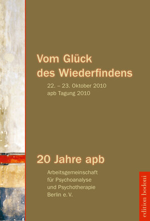 Buchcover Vom Glück des Wiederfindens | Christa Ecke | EAN 9783940781413 | ISBN 3-940781-41-X | ISBN 978-3-940781-41-3