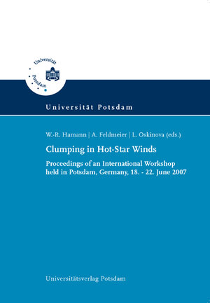 Buchcover Clumping in hot-star winds  | EAN 9783940793331 | ISBN 3-940793-33-7 | ISBN 978-3-940793-33-1