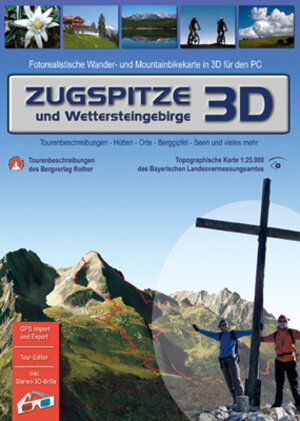 Buchcover Zugspitze und Wettersteingebirge 3D - 3D RealityMap  | EAN 9783940797032 | ISBN 3-940797-03-0 | ISBN 978-3-940797-03-2