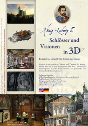 Buchcover König Ludwig II. - Schlösser und Visionen in 3D /König Ludwig II. - Castles and Visions in 3D - 3D RealityMap  | EAN 9783940797117 | ISBN 3-940797-11-1 | ISBN 978-3-940797-11-7