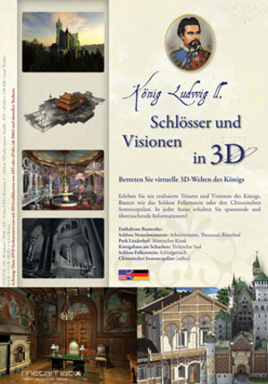 Buchcover König Ludwig II. - Schlösser und Visionen in 3D /König Ludwig II. - Castles and Visions in 3D - 3D RealityMap | EAN 9783940797117 | ISBN 3-940797-11-1 | ISBN 978-3-940797-11-7