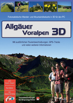 Buchcover Allgäuer Voralpen 3D  | EAN 9783940797131 | ISBN 3-940797-13-8 | ISBN 978-3-940797-13-1