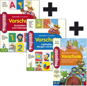 Buchcover Fragenbär - Das große Vorschul-Paket  | EAN 9783940811004 | ISBN 3-940811-00-9 | ISBN 978-3-940811-00-4