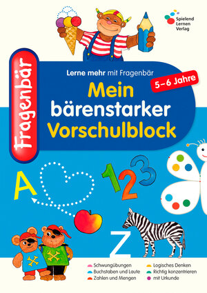 Buchcover Fragenbär - Mein bärenstarker Vorschulblock | Vera Lohmann | EAN 9783940811301 | ISBN 3-940811-30-0 | ISBN 978-3-940811-30-1