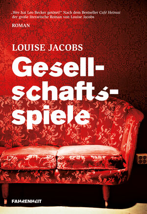 Buchcover Gesellschaftsspiele | Louise Jacobs | EAN 9783940813176 | ISBN 3-940813-17-6 | ISBN 978-3-940813-17-6