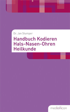 Buchcover DRG-Handbuch Hals-Nasen-Ohren-Heilkunde | Jan Stumper | EAN 9783940854421 | ISBN 3-940854-42-5 | ISBN 978-3-940854-42-1
