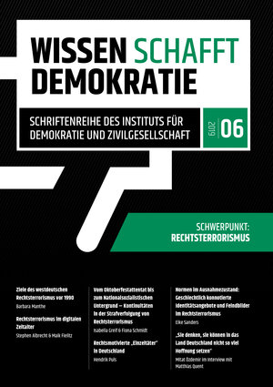 Buchcover Wissen schafft Demokratie | Samuel Salzborn | EAN 9783940878465 | ISBN 3-940878-46-4 | ISBN 978-3-940878-46-5