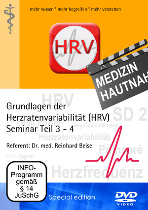 Buchcover Grundlagen der Herzratenvariabilität (HRV) Seminar Teil 3 - 4 Referent: Dr. med. Reinhard Beise  | EAN 9783940890252 | ISBN 3-940890-25-1 | ISBN 978-3-940890-25-2