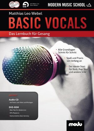Buchcover BASIC VOCALS | Matthias Leo Webel | EAN 9783940903020 | ISBN 3-940903-02-7 | ISBN 978-3-940903-02-0