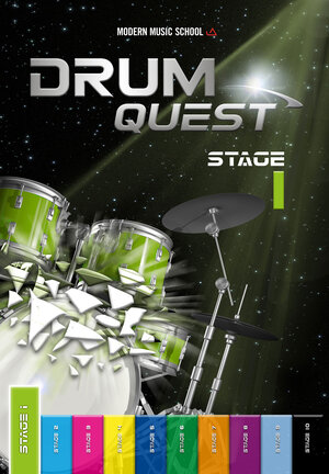 Buchcover Drum Quest Stage 1 | Rohde Andi | EAN 9783940903297 | ISBN 3-940903-29-9 | ISBN 978-3-940903-29-7