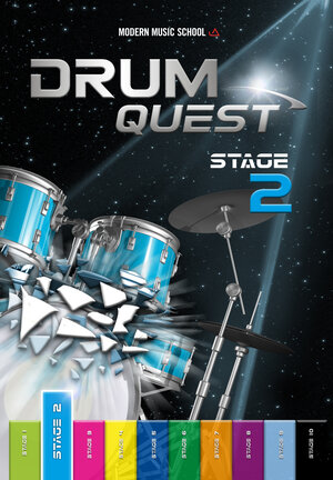 Buchcover Drum Quest Stage 2 | Andi Rohde | EAN 9783940903549 | ISBN 3-940903-54-X | ISBN 978-3-940903-54-9