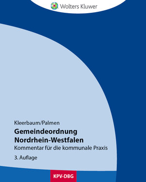 Buchcover Gemeindeordnung Nordrhein-Westfalen | Klaus-Viktor Kleerbaum | EAN 9783940906281 | ISBN 3-940906-28-X | ISBN 978-3-940906-28-1