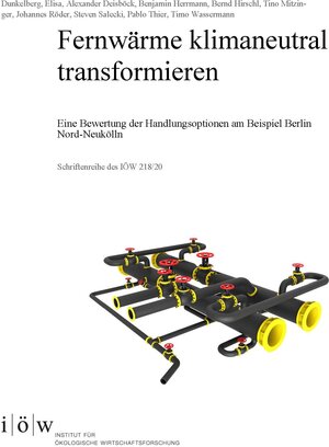 Buchcover Fernwärme klimaneutral transformieren | Elisa Dunkelberg | EAN 9783940920225 | ISBN 3-940920-22-3 | ISBN 978-3-940920-22-5