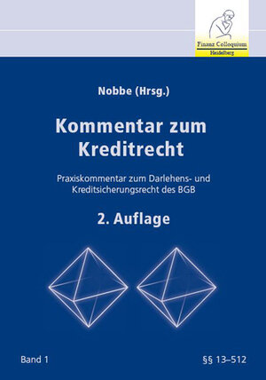 Buchcover Kommentar zum Kreditrecht 2. Auflage | Friedrich Cranshaw | EAN 9783940976895 | ISBN 3-940976-89-X | ISBN 978-3-940976-89-5