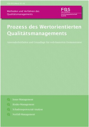 Buchcover Prozess des Wertorientierten Qualitätsmanagements | Armin Töpfer | EAN 9783940991201 | ISBN 3-940991-20-1 | ISBN 978-3-940991-20-1
