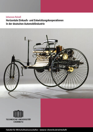 Buchcover Horizontale Einkaufs- und Entwicklungskooperationen in der deutschen Automobilindustrie | Johannes Reindl | EAN 9783941003712 | ISBN 3-941003-71-2 | ISBN 978-3-941003-71-2