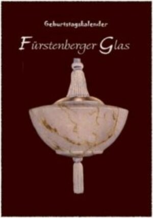 Buchcover Fürstenberger Glas | Sabine Gäbel | EAN 9783941024014 | ISBN 3-941024-01-9 | ISBN 978-3-941024-01-4