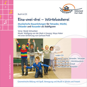 Buchcover Eins-zwei-drei – Würfelzauberei  | EAN 9783941063174 | ISBN 3-941063-17-0 | ISBN 978-3-941063-17-4