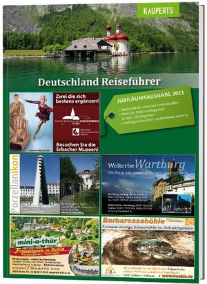 Buchcover KAUPERTS Deutschland Reiseführer, Ausgabe 2011  | EAN 9783941108042 | ISBN 3-941108-04-2 | ISBN 978-3-941108-04-2
