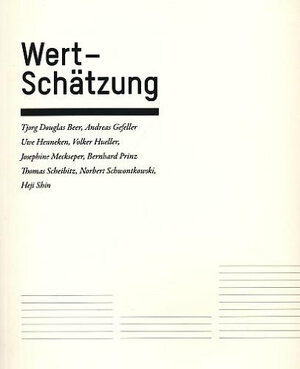 Buchcover Wert-Schätzung | Anna C Gebbers | EAN 9783941185401 | ISBN 3-941185-40-3 | ISBN 978-3-941185-40-1