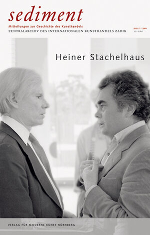 Buchcover Heiner Stachelhaus. Sediment 17/2009 | Günter Herzog | EAN 9783941185692 | ISBN 3-941185-69-1 | ISBN 978-3-941185-69-2
