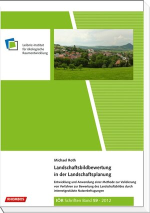Buchcover Landschaftsbildbewertung in der Landschaftsplanung | Michael Roth | EAN 9783941216693 | ISBN 3-941216-69-4 | ISBN 978-3-941216-69-3