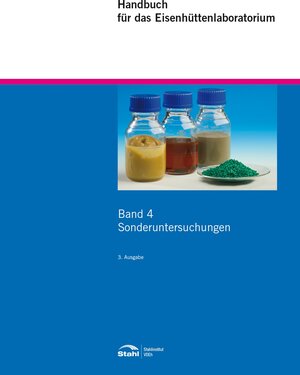 Buchcover Handbuch für das Eisenhüttenlaboratorium  | EAN 9783941269200 | ISBN 3-941269-20-8 | ISBN 978-3-941269-20-0