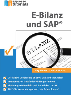 Buchcover E-Bilanz und SAP® | Martin Munzel | EAN 9783941274969 | ISBN 3-941274-96-1 | ISBN 978-3-941274-96-9