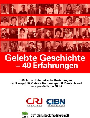 Buchcover Gelebte Geschichte - 40 Erfahungen  | EAN 9783941284173 | ISBN 3-941284-17-7 | ISBN 978-3-941284-17-3