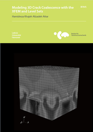 Buchcover Modeling 3D Crack Coalescence with the XFEM and Level Sets | Hamidreza Khajeh Alizadeh Attar | EAN 9783941302334 | ISBN 3-941302-33-7 | ISBN 978-3-941302-33-4