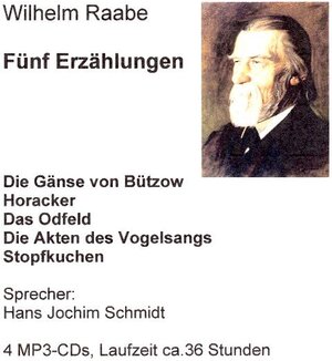 Buchcover Fünf Erzählungen | Wilhelm Raabe | EAN 9783941324398 | ISBN 3-941324-39-X | ISBN 978-3-941324-39-8