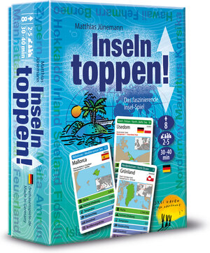 Buchcover Inseln toppen! | Matthias Jünemann | EAN 9783941345430 | ISBN 3-941345-43-5 | ISBN 978-3-941345-43-0