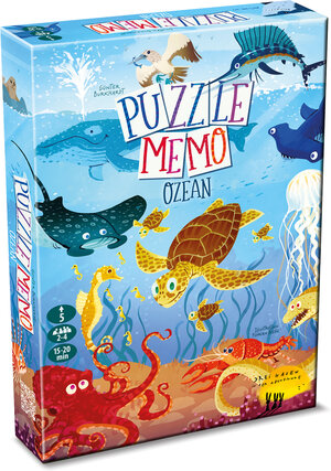Buchcover Puzzle-Memo OZEAN | Günter Burkhardt | EAN 9783941345447 | ISBN 3-941345-44-3 | ISBN 978-3-941345-44-7