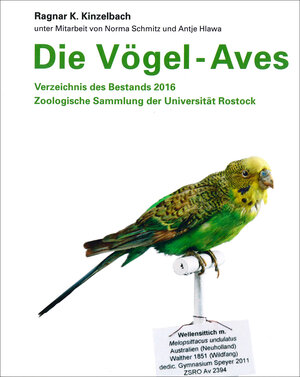 Buchcover Die Vögel – Aves | Ragnar K. Kinzelbach | EAN 9783941365544 | ISBN 3-941365-54-1 | ISBN 978-3-941365-54-4