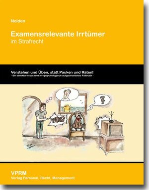 Buchcover Examensrelevante Irrtümer im Strafrecht | Waltraud Nolden | EAN 9783941388154 | ISBN 3-941388-15-0 | ISBN 978-3-941388-15-4