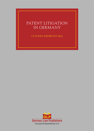 Buchcover Patent Litigation in Germany  | EAN 9783941389168 | ISBN 3-941389-16-5 | ISBN 978-3-941389-16-8