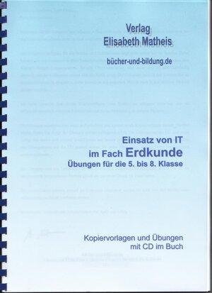 Buchcover Übungen Erdkunde Klasse 5 bis 8 | Elisabeth Matheis | EAN 9783941409552 | ISBN 3-941409-55-7 | ISBN 978-3-941409-55-2