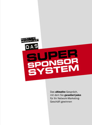 Buchcover Das Super-Sponsor-System | Tobias Schlosser | EAN 9783941412378 | ISBN 3-941412-37-X | ISBN 978-3-941412-37-8