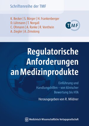 Buchcover Regulatorische Anforderungen an Medizinprodukte | Kurt Becker | EAN 9783941468290 | ISBN 3-941468-29-4 | ISBN 978-3-941468-29-0