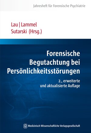 Buchcover Forensische Begutachtung bei Persönlichkeitsstörungen  | EAN 9783941468771 | ISBN 3-941468-77-4 | ISBN 978-3-941468-77-1