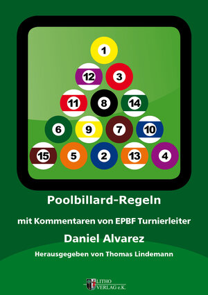 Buchcover Poolbillard Regeln | Daniel Alvarez | EAN 9783941484856 | ISBN 3-941484-85-0 | ISBN 978-3-941484-85-6