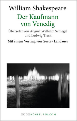 Buchcover Der Kaufmann von Venedig | William Shakespeare | EAN 9783941513297 | ISBN 3-941513-29-X | ISBN 978-3-941513-29-7