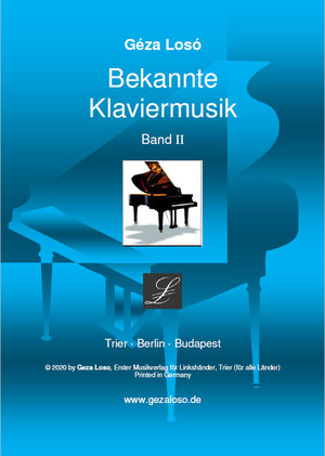 Buchcover Bekannte Klaviermusik Band II für Linkshänder  | EAN 9783941616110 | ISBN 3-941616-11-0 | ISBN 978-3-941616-11-0
