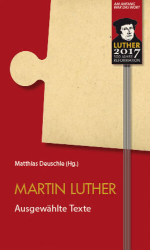 Buchcover Martin Luther - Ausgewählte Texte  | EAN 9783941628212 | ISBN 3-941628-21-6 | ISBN 978-3-941628-21-2