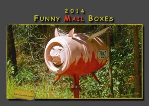 Buchcover Funny Mail Boxes - Lustige Briefkästen Kalender 2014 | Thomas Kreutziger | EAN 9783941653801 | ISBN 3-941653-80-6 | ISBN 978-3-941653-80-1