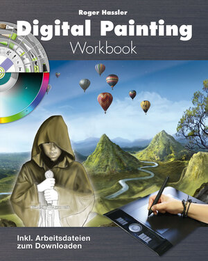 Buchcover Digital Painting Workbook | Roger Hassler | EAN 9783941656284 | ISBN 3-941656-28-7 | ISBN 978-3-941656-28-4
