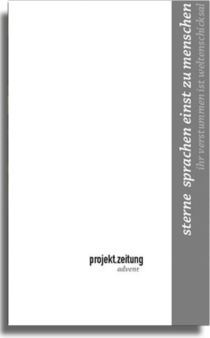 Buchcover projekt.zeitung | sterne | Philipp Tok | EAN 9783941667105 | ISBN 3-941667-10-6 | ISBN 978-3-941667-10-5