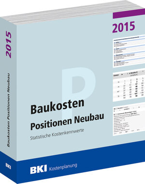 Buchcover Baukosten Positionen Neubau 2015  | EAN 9783941679924 | ISBN 3-941679-92-9 | ISBN 978-3-941679-92-4