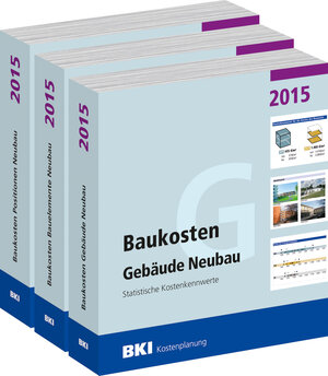 Buchcover Baukosten Gebäude + Bauelemente + Positionen Neubau 2015  | EAN 9783941679948 | ISBN 3-941679-94-5 | ISBN 978-3-941679-94-8